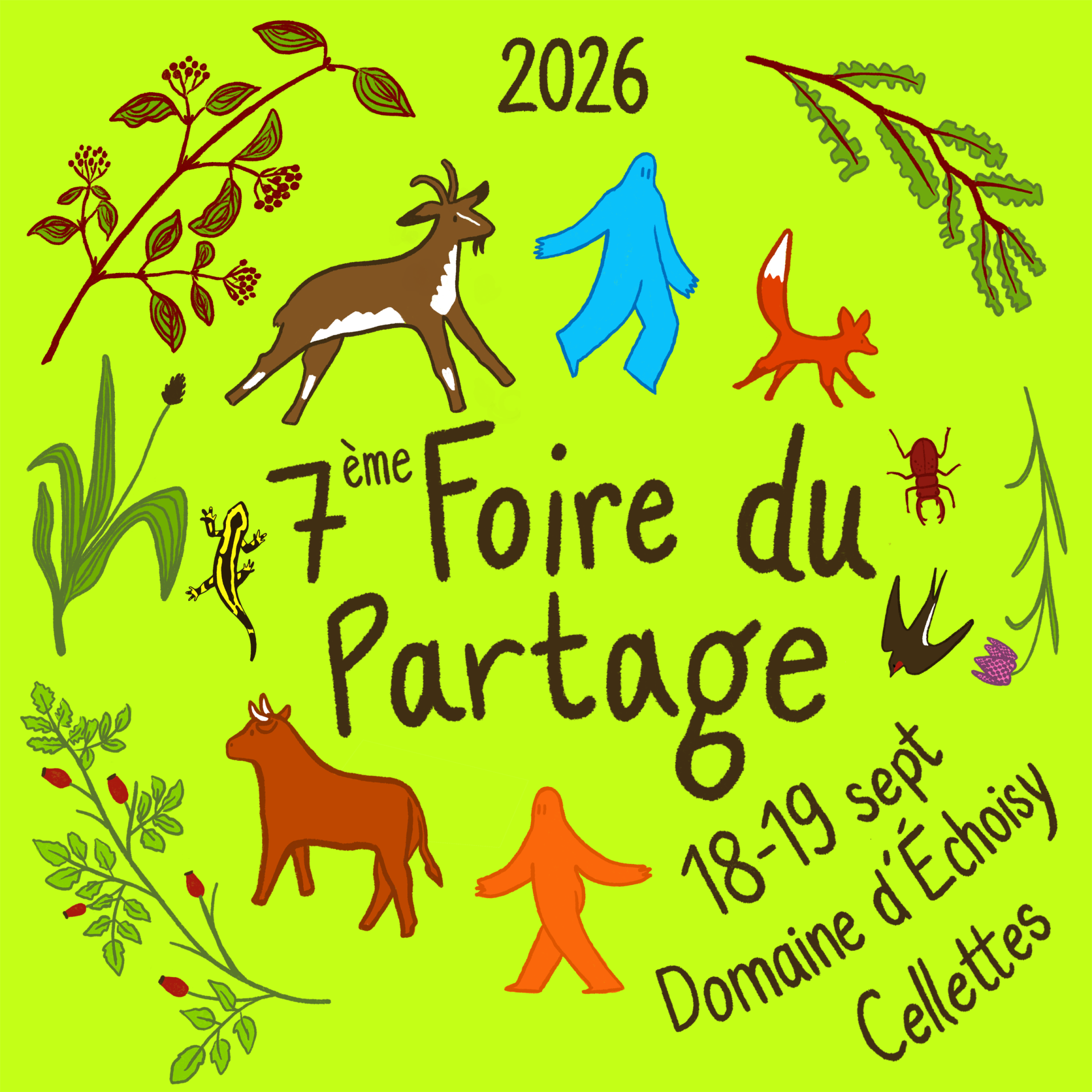 Foire du partage 2026 - 7ème édition - Célébrons le patrimoine vivant !